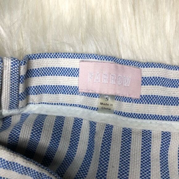 Farrow 2 piece off shoulder wide leg shorts sm/med - Picture 2 of 9